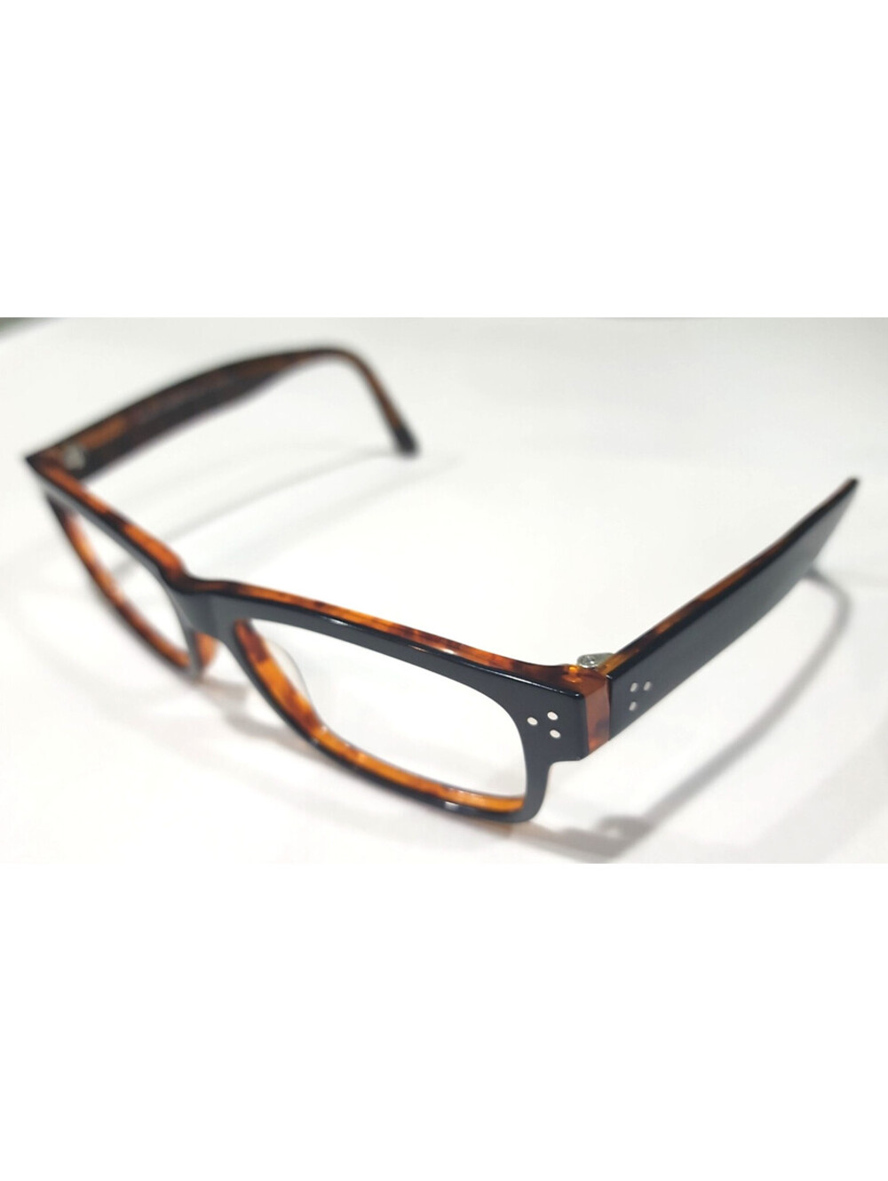 Randy Jackson Signature S925 Large Black Tortoise Sunglasses Frame 55-17 145